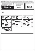 Preview for 3 page of Ronja 1663-680-01 Installation Instructions Manual