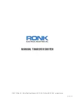 Preview for 24 page of RONK MTS301 Owners & Installation Manual