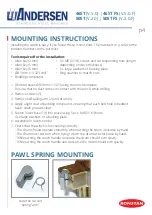 Preview for 4 page of Ronstan Andersen 46ST Product Manual