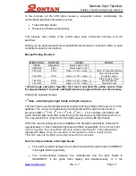 Preview for 17 page of Rontan Maximum Super Takedown Installation & Operating Instructions Manual