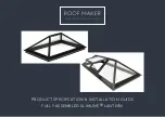 ROOF MAKER SLIMLINE LANTERN Product Specifcation & Installation Manual preview