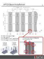 Preview for 2 page of Roof Tech APEX Installation Manual