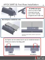 Preview for 7 page of Roof Tech APEX Installation Manual