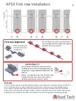 Preview for 6 page of Roof Tech RT-APEX Quick Installation Manual