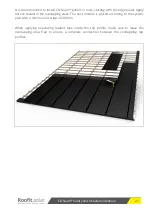 Preview for 21 page of Roofit.Solar ClicSeam Safety And Installation Manual