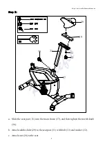 Предварительный просмотр 9 страницы Rookie MAGNETIC BIKE Owner'S Manual