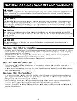 Preview for 5 page of Room & Board 1113NG Owner'S Manual