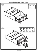 Предварительный просмотр 8 страницы ROOM LIFE SPENCER Care Instructions