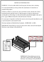 Предварительный просмотр 5 страницы Room to Grow JUB140 Assembly Instructions Manual