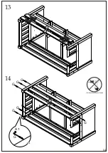 Предварительный просмотр 14 страницы Room to Grow JUB140 Assembly Instructions Manual