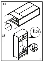 Предварительный просмотр 14 страницы Room to Grow Jubilee JUB118C Assembly Instructions Manual