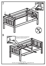 Предварительный просмотр 9 страницы Room to Grow Jubilee RTG-JUB109 Assembly Instructions Manual