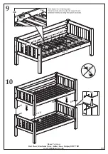 Предварительный просмотр 10 страницы Room to Grow Jubilee RTG-JUB109 Assembly Instructions Manual