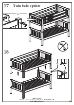 Предварительный просмотр 14 страницы Room to Grow Jubilee RTG-JUB109 Assembly Instructions Manual