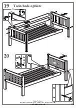 Предварительный просмотр 15 страницы Room to Grow Jubilee RTG-JUB109 Assembly Instructions Manual