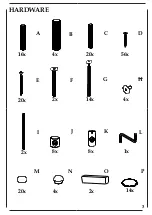 Предварительный просмотр 3 страницы Room to Grow Ollie & Leila ROO107 Assembly Instructions Manual