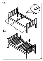 Предварительный просмотр 13 страницы Room to Grow Ollie & Leila ROO107 Assembly Instructions Manual