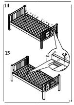 Предварительный просмотр 14 страницы Room to Grow Ollie & Leila ROO107 Assembly Instructions Manual