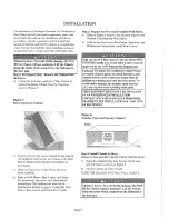 Preview for 6 page of RoomMate PTA Series Installation, Operation And Maintenance Instructions