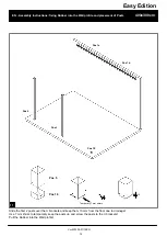 Preview for 12 page of RoomOutdoors Easy Edition Assembly Instructions Manual