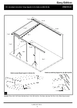 Preview for 15 page of RoomOutdoors Easy Edition Assembly Instructions Manual