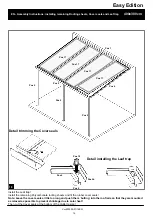 Preview for 19 page of RoomOutdoors Easy Edition Assembly Instructions Manual