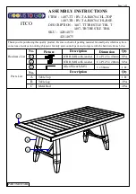 Preview for 1 page of ROOMS TO GO 1407-TT Assembly Instructions