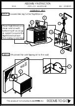 Предварительный просмотр 2 страницы ROOMS TO GO 2095-410 Assembly Instruction