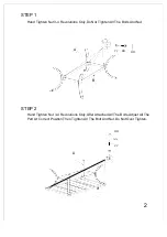 Предварительный просмотр 2 страницы ROOMS TO GO 73051066 Assembly Instructions