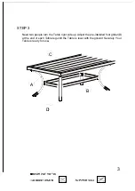 Предварительный просмотр 3 страницы ROOMS TO GO 73051066 Assembly Instructions