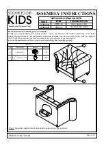 Предварительный просмотр 1 страницы ROOMS TO GO 86PK-41 Assembly Instructions