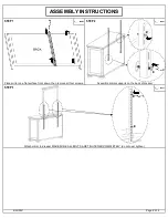 Preview for 2 page of ROOMS TO GO CANYON LAKE 3403400P Quick Start Manual