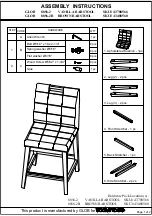 Предварительный просмотр 1 страницы ROOMS TO GO GLOB 8856-2 Assembly Instructions Manual