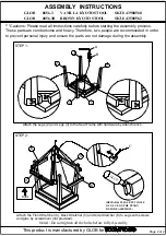 Предварительный просмотр 4 страницы ROOMS TO GO GLOB 8856-2 Assembly Instructions Manual