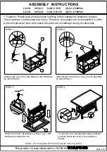 Предварительный просмотр 6 страницы ROOMS TO GO GLOB 8856-2 Assembly Instructions Manual