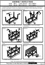 Предварительный просмотр 8 страницы ROOMS TO GO GLOB 8856-2 Assembly Instructions Manual