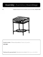 Preview for 1 page of ROOMS TO GO HF1133421 Assembly