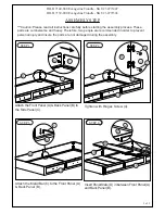 Предварительный просмотр 2 страницы ROOMS TO GO HILB 7140-000 Assembly Instruction