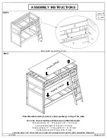 Предварительный просмотр 6 страницы ROOMS TO GO KIDS IVY LEAGUE 2.0 3461326P Manual