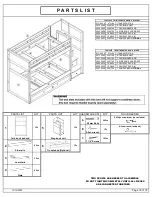 Предварительный просмотр 10 страницы ROOMS TO GO KIDS IVY LEAGUE 2.0 3461326P Manual