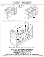 Предварительный просмотр 12 страницы ROOMS TO GO KIDS IVY LEAGUE 2.0 3461326P Manual