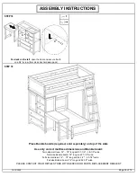 Предварительный просмотр 30 страницы ROOMS TO GO KIDS IVY LEAGUE 2.0 3461326P Manual