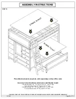 Предварительный просмотр 40 страницы ROOMS TO GO KIDS IVY LEAGUE 2.0 3461326P Manual