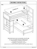 Предварительный просмотр 44 страницы ROOMS TO GO KIDS IVY LEAGUE 2.0 3461326P Manual