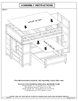 Предварительный просмотр 57 страницы ROOMS TO GO KIDS IVY LEAGUE 2.0 3461326P Manual