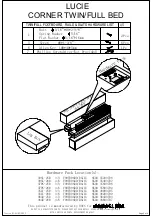 Preview for 3 page of ROOMS TO GO KIDS Lucie 3460370P Quick Start Manual