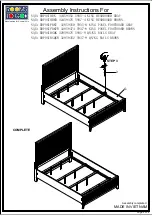 Предварительный просмотр 2 страницы ROOMS TO GO Naja BDPOSIHBK Assembly Instructions