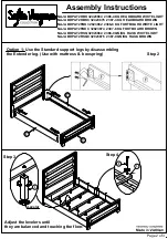 Preview for 2 page of ROOMS TO GO Sofia Vergara Naja BDPAT2HBK Assembly Instructions