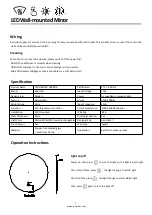 Preview for 3 page of RoomTec MA04R32TD-OL Manual