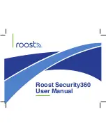 Preview for 1 page of Roost Security360 User Manual